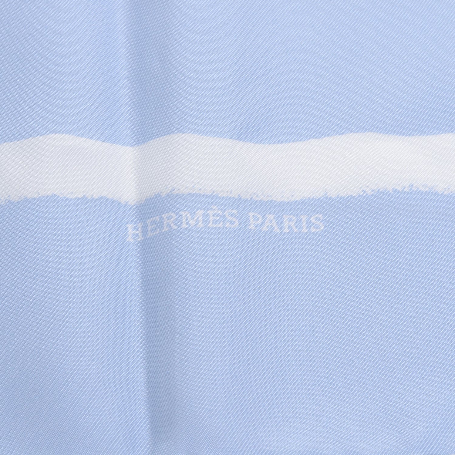 Hermes Silk Mediterannee Scarf 90 Bleu 5 of 8