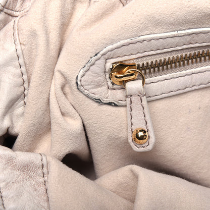 Louis Vuitton Lambskin Olympe Stratus PM Ecru 12 of 34
