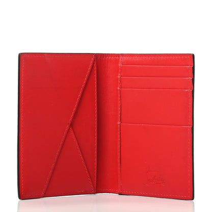 Christian Louboutin Grained Calfskin Sifnos Bi-Fold Wallet Black 3 of 4