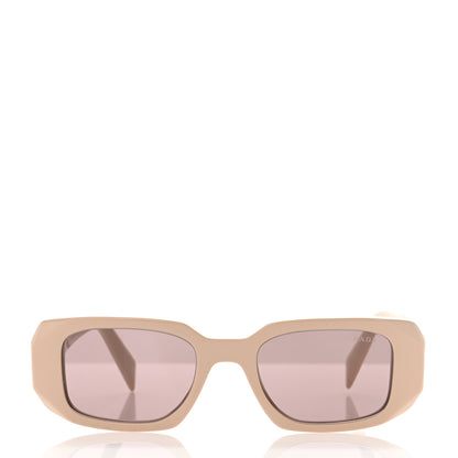 Prada Acetate Symbole Sunglasses SPR 17W Plum Beige 2 of 6