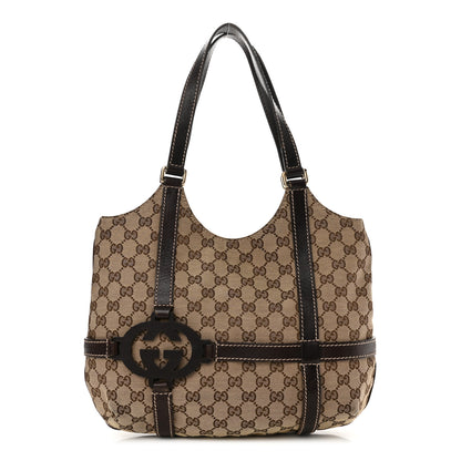 Gucci Monogram GG Royal Hobo Dark Brown 1 of 20
