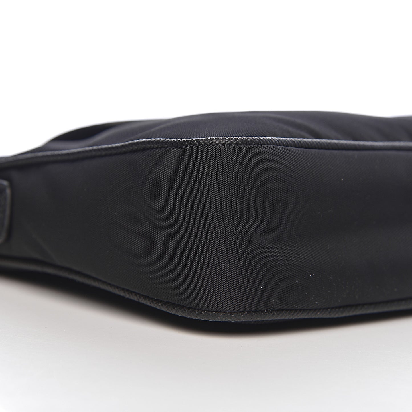 Tessuto Nylon Saffiano Crossbody Bag Black