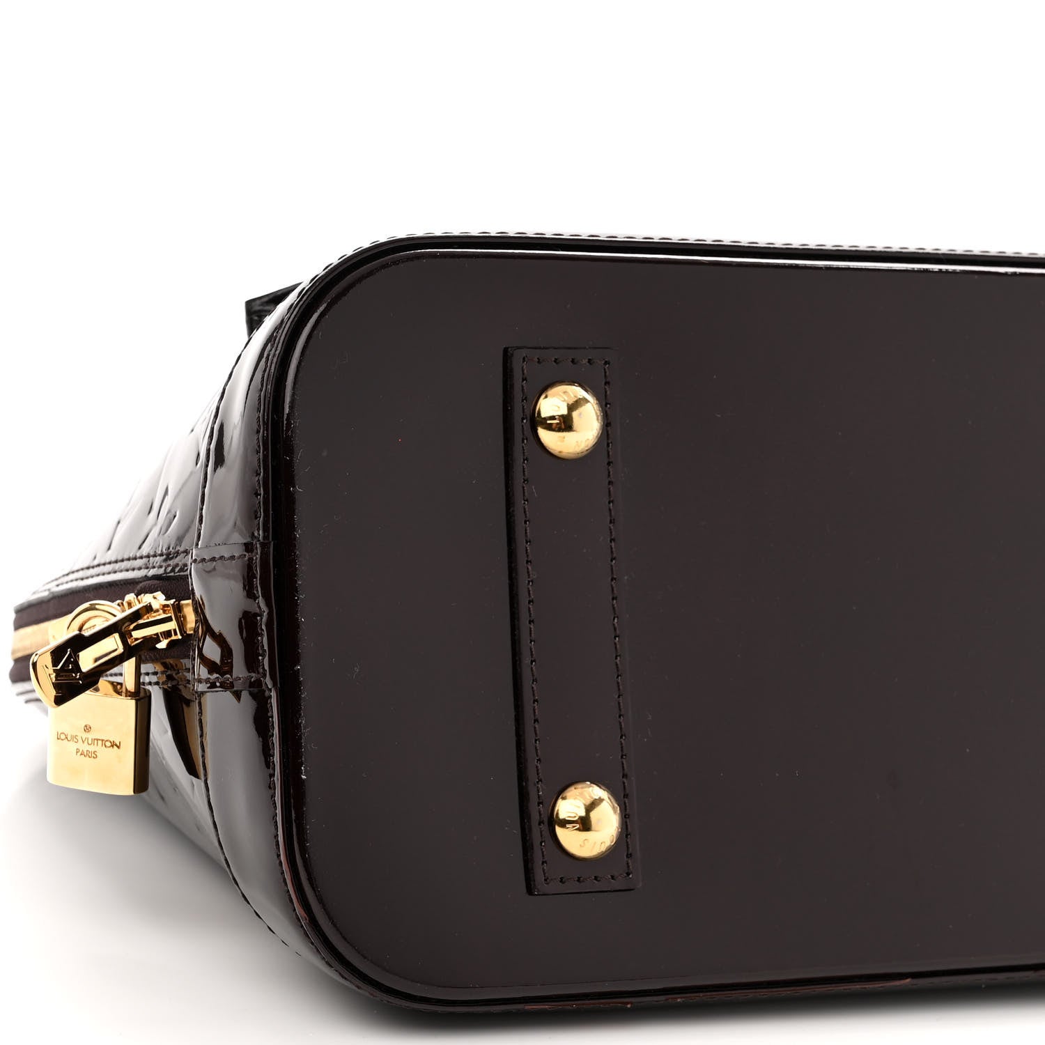 Louis Vuitton Vernis Alma PM Amarante 8 of 9