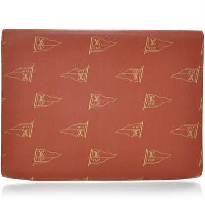 Louis Vuitton Americas Cup Document Portfolio Case Red 4 of 10
