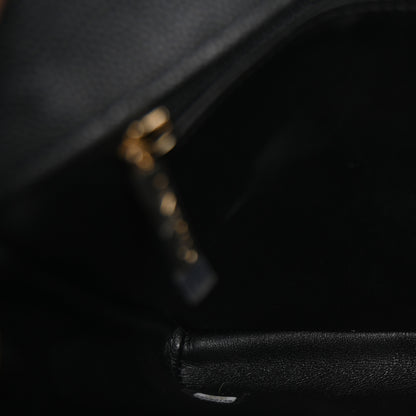 Chanel Caviar Quilted Flap Clutch Black 5 of 9