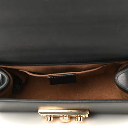 Gucci Calfskin Small Padlock Shoulder Bag Black 5 of 12