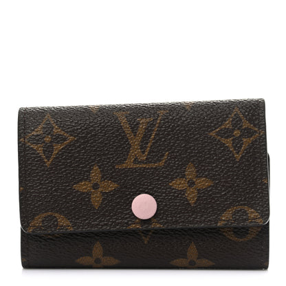 Louis Vuitton Monogram Multicles 6 Key Holder Rose Ballerine 1 of 7