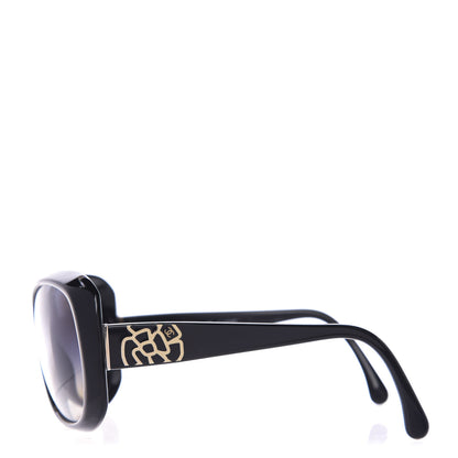 Chanel CC Camellia Sunglasses 5248 Black 3 of 8