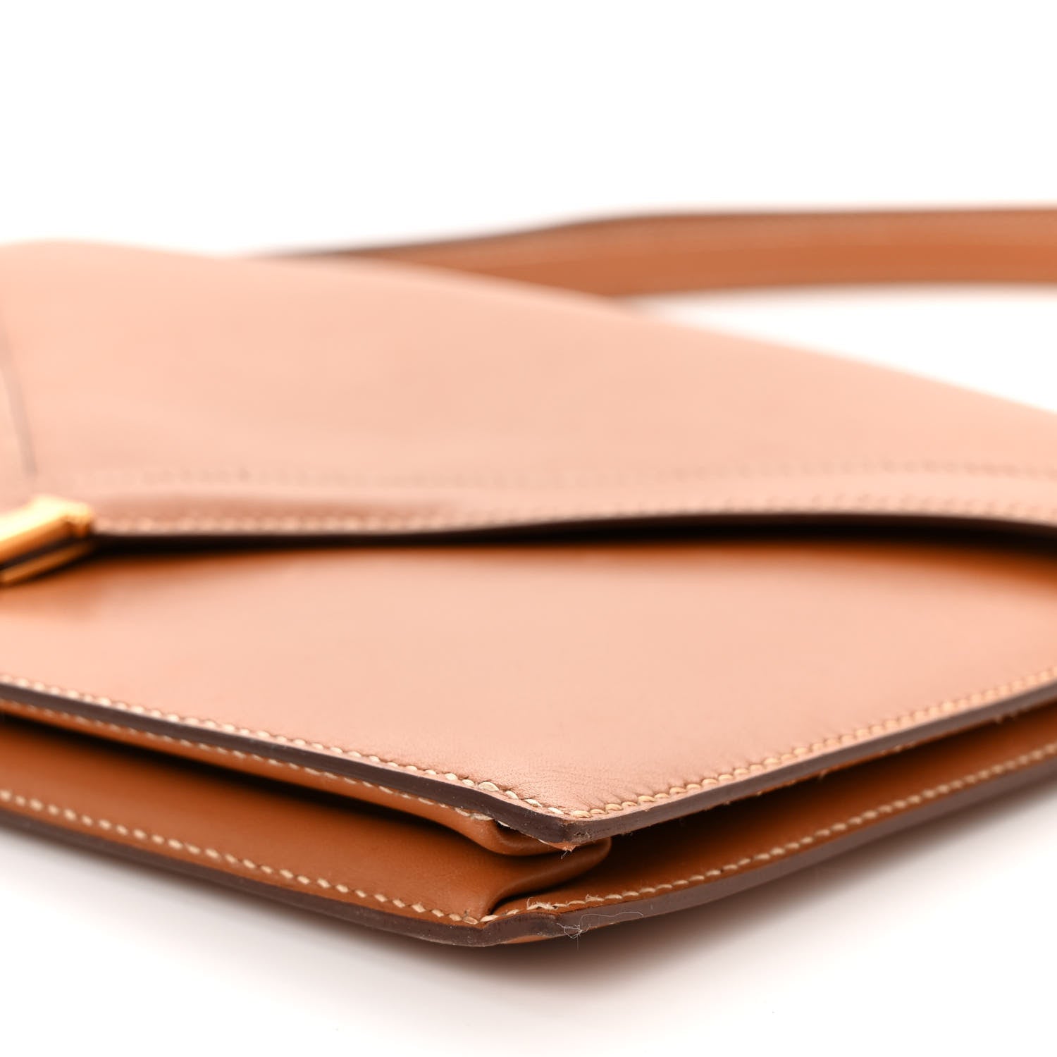 Hermes Box Lydie Clutch Gold 10 of 13