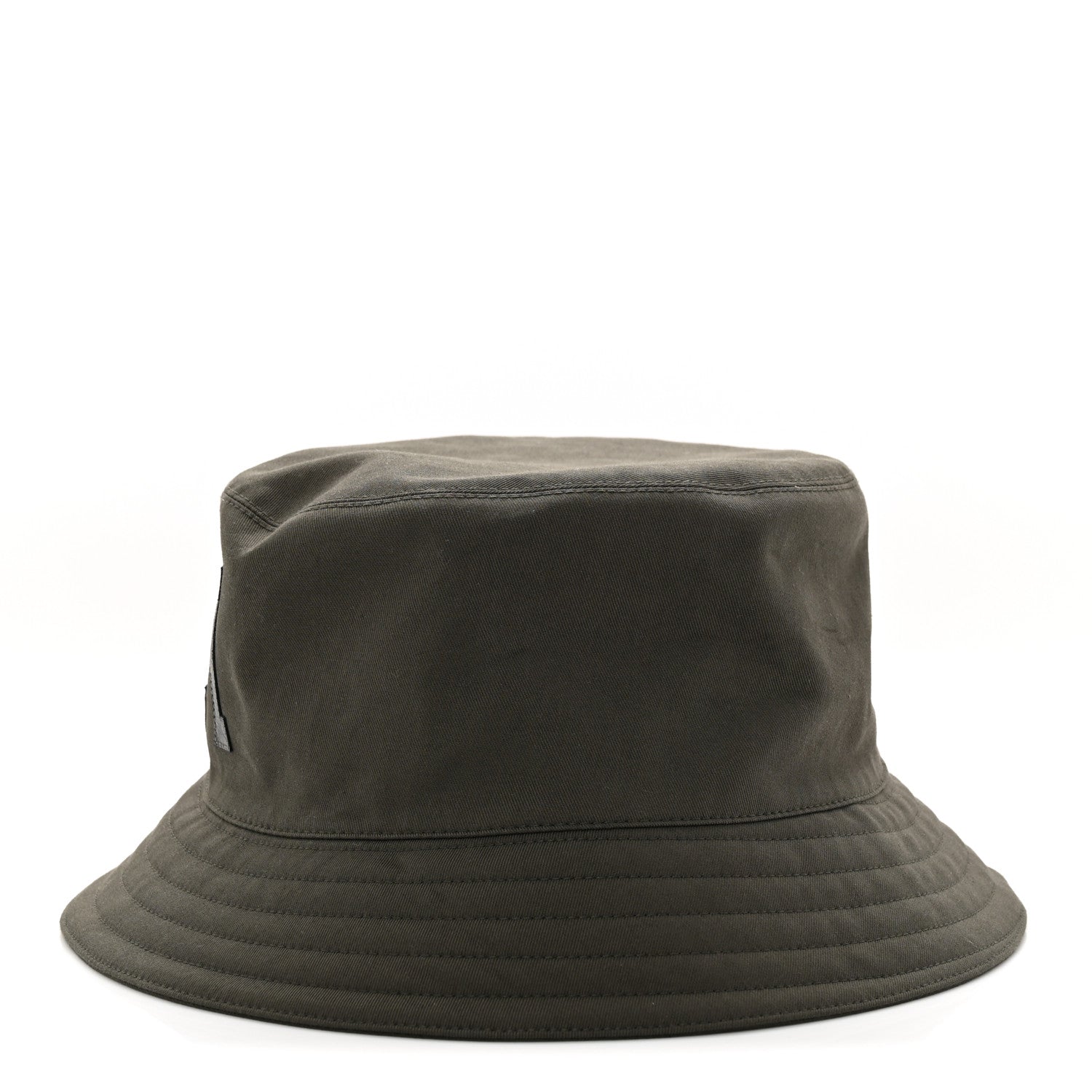 Hermes Cotton Twill Lambskin Fred H'Cheval Bucket Hat 59 Bronze 6 of 14