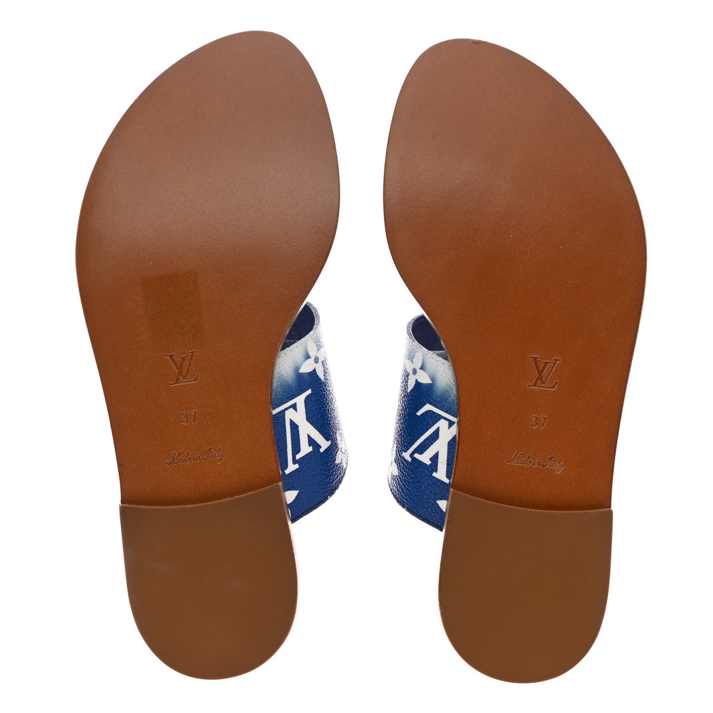 Monogram Escale Palma Sandals 37 Blue