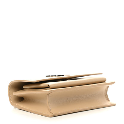 Saint Laurent Calfskin Monogram Sunset Chain Wallet Nude Powder 4 of 13