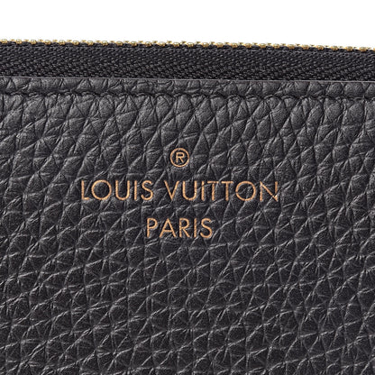 Louis Vuitton Taurillon Comete Wallet Black 5 of 7