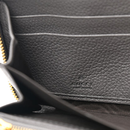 Gucci Grainy Calfskin Zumi Zip Around Wallet Dusty Grey 6 of 8