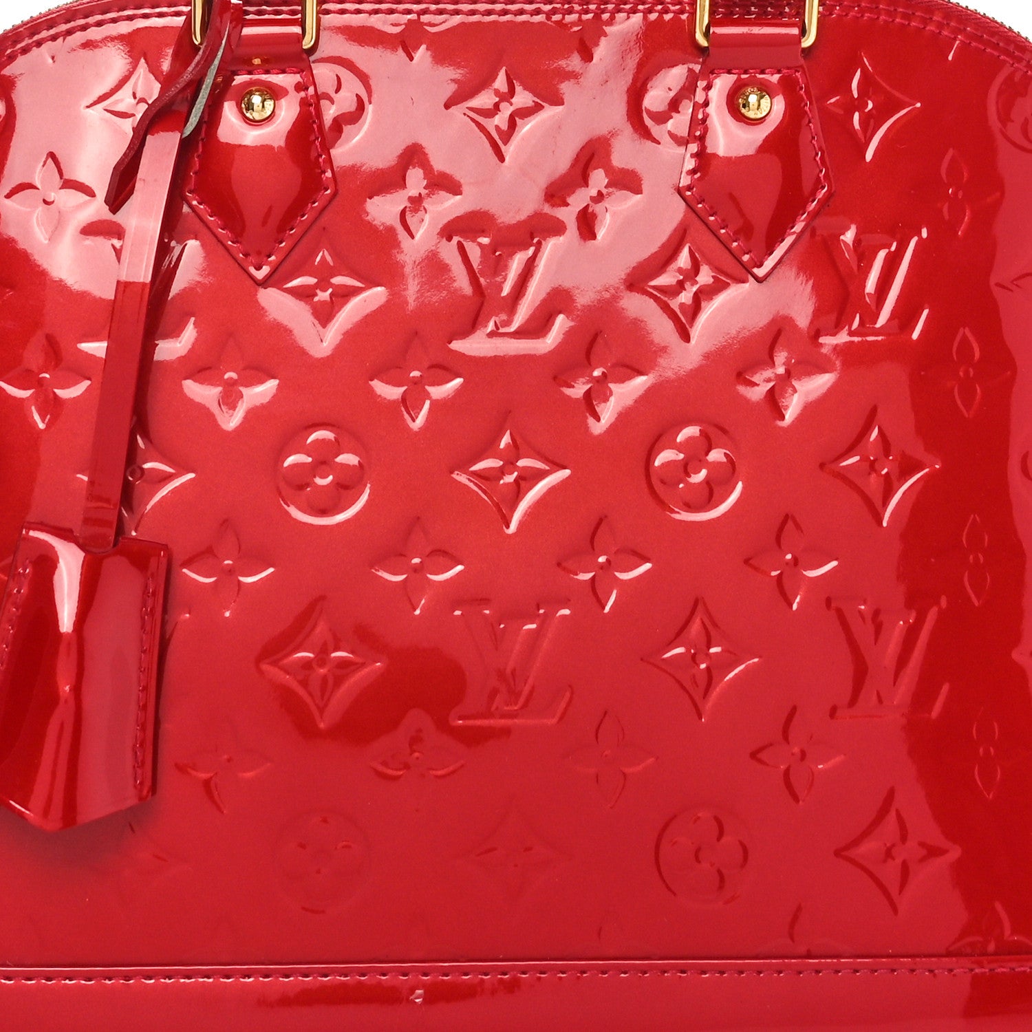 Louis Vuitton Vernis Alma PM  Pomme D'Amour 8 of 10