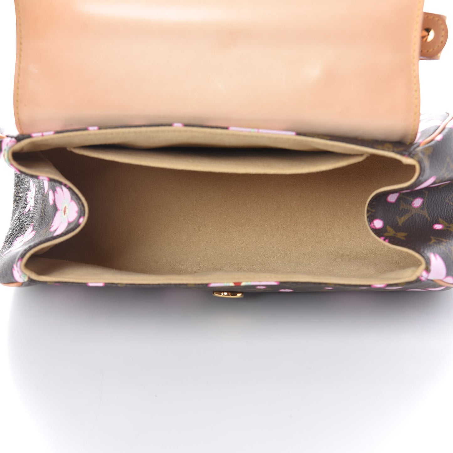 Monogram Cherry Blossom Sac Retro Bag Brown