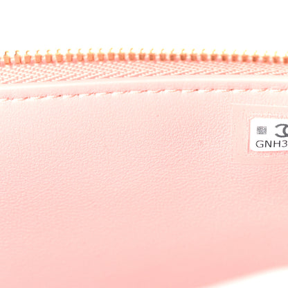 Chanel Calfskin Crocodile Embossed Crococo Exoticoco Vanity With Chain Light Pink 7 of 10