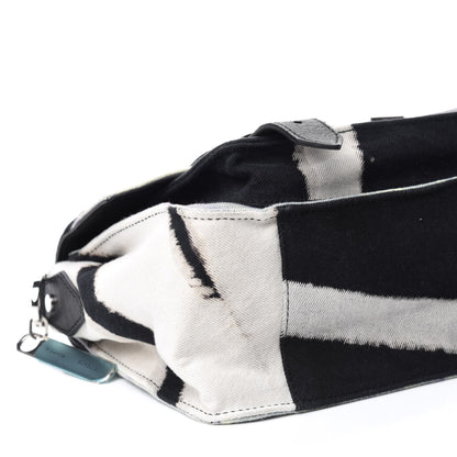 Proenza Schouler Canvas Tie Dye Tiny PS1 Satchel Black Lime 6 of 10