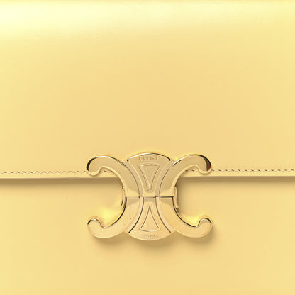 Celine Shiny Calfskin Medium Triomphe Pollen 9 of 11