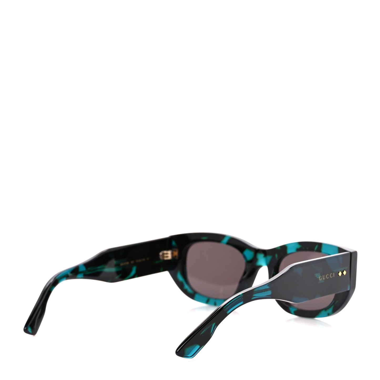 Acetate Rectangle Frame Sunglasses GG1215S Blue