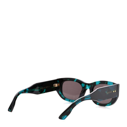 Gucci Acetate Rectangle Frame Sunglasses GG1215S Blue 4 of 9