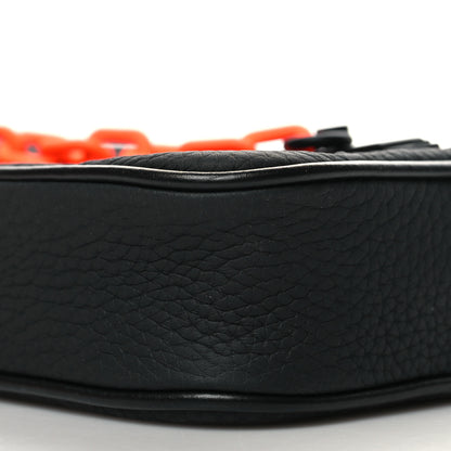 Louis Vuitton Taurillon Monogram Uniformes Solar Ray Soft Pochette Volga Belt Bag Black 9 of 9