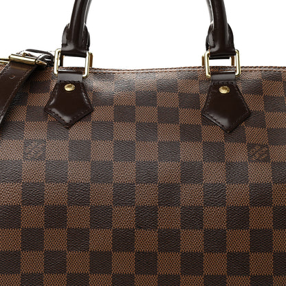 Louis Vuitton Damier Ebene Speedy Bandouliere 30 8 of 10