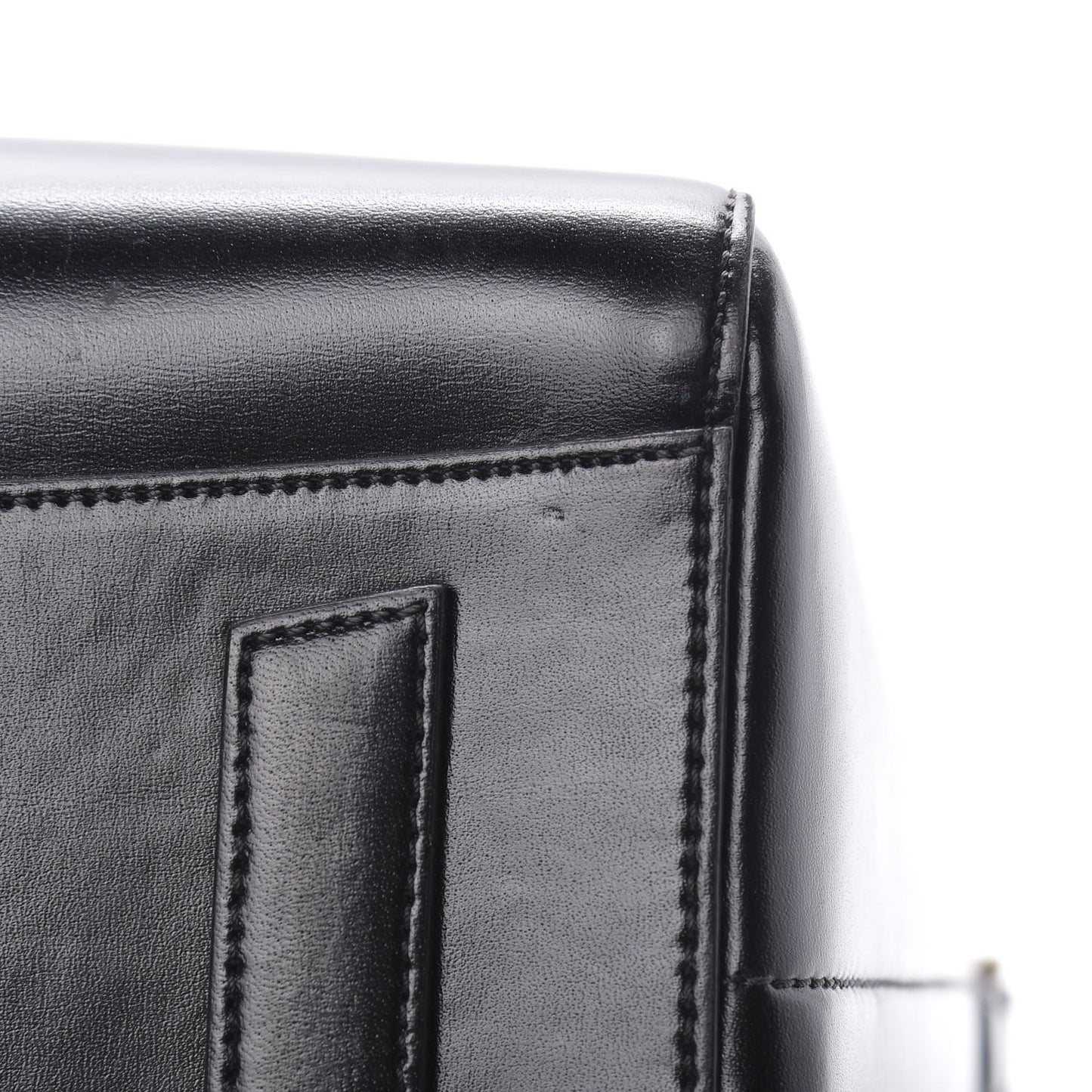 Shiny Lord Calfskin Medium Antigona Black