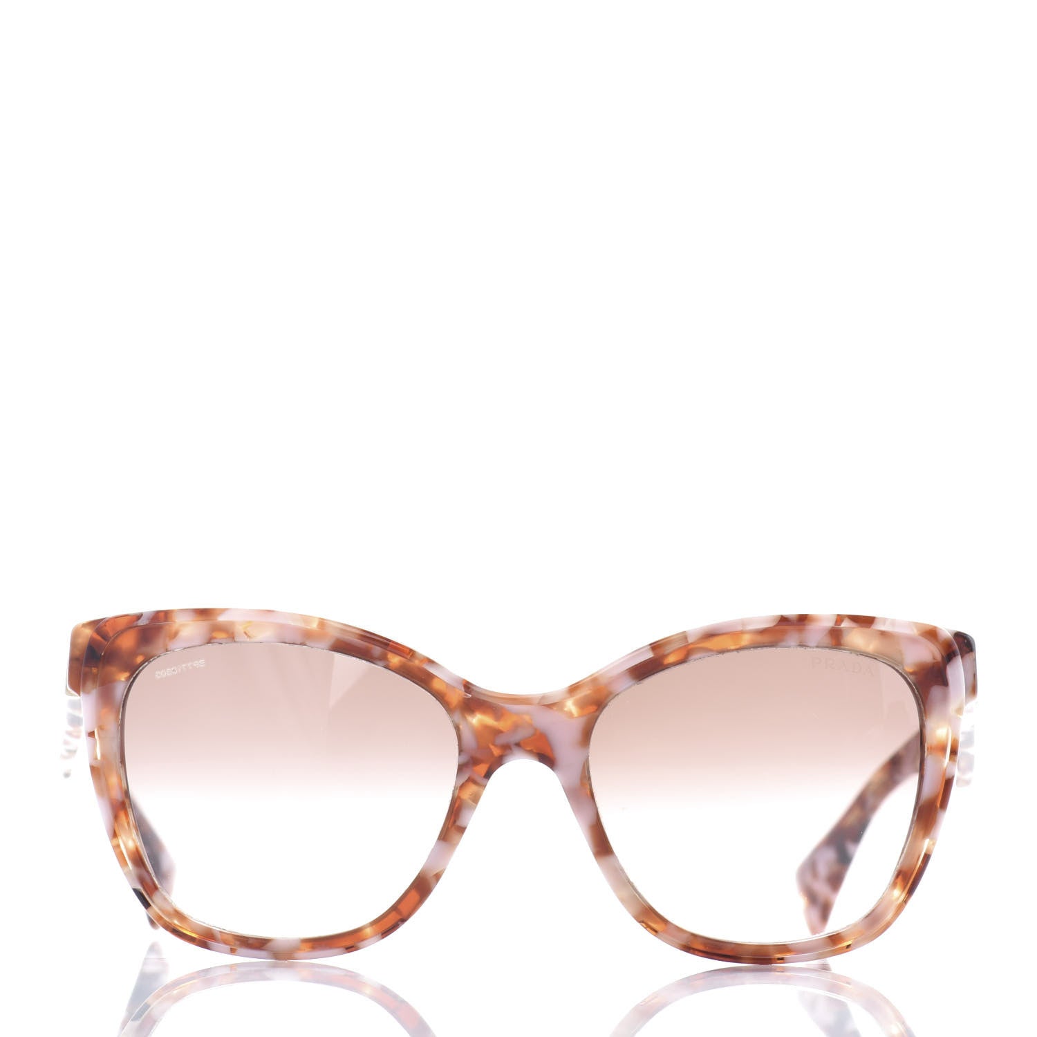 Prada Sunglasses SPR 20P Pink Tortoise 2 of 6