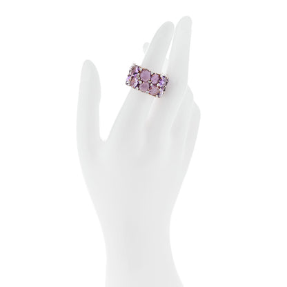 Pomellato 18K Rose Gold Diamond Amethyst Lulu Ring 52 6 2 of 5