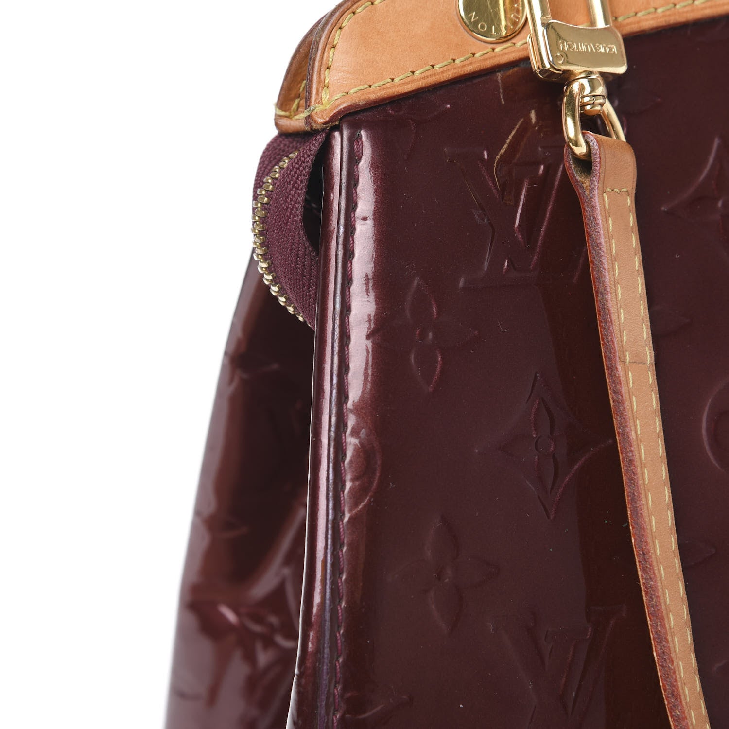 Louis Vuitton Vernis Brea MM Rouge Fauviste 13 of 14