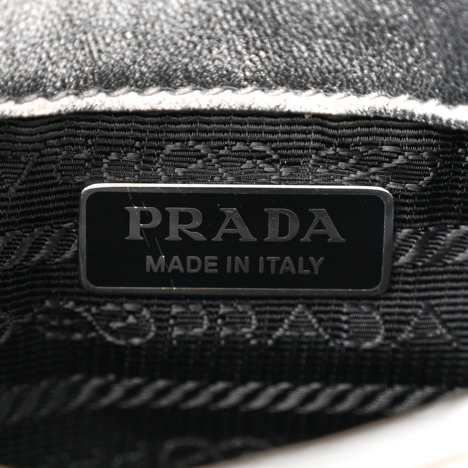 Prada Spazzolato Mini Cleo Flap Adjustable Strap Shoulder Bag Silver 6 of 10