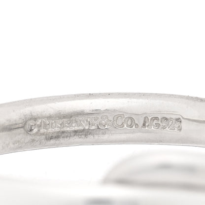 Tiffany Sterling Silver Infinity Ring 45 3.25 4 of 4