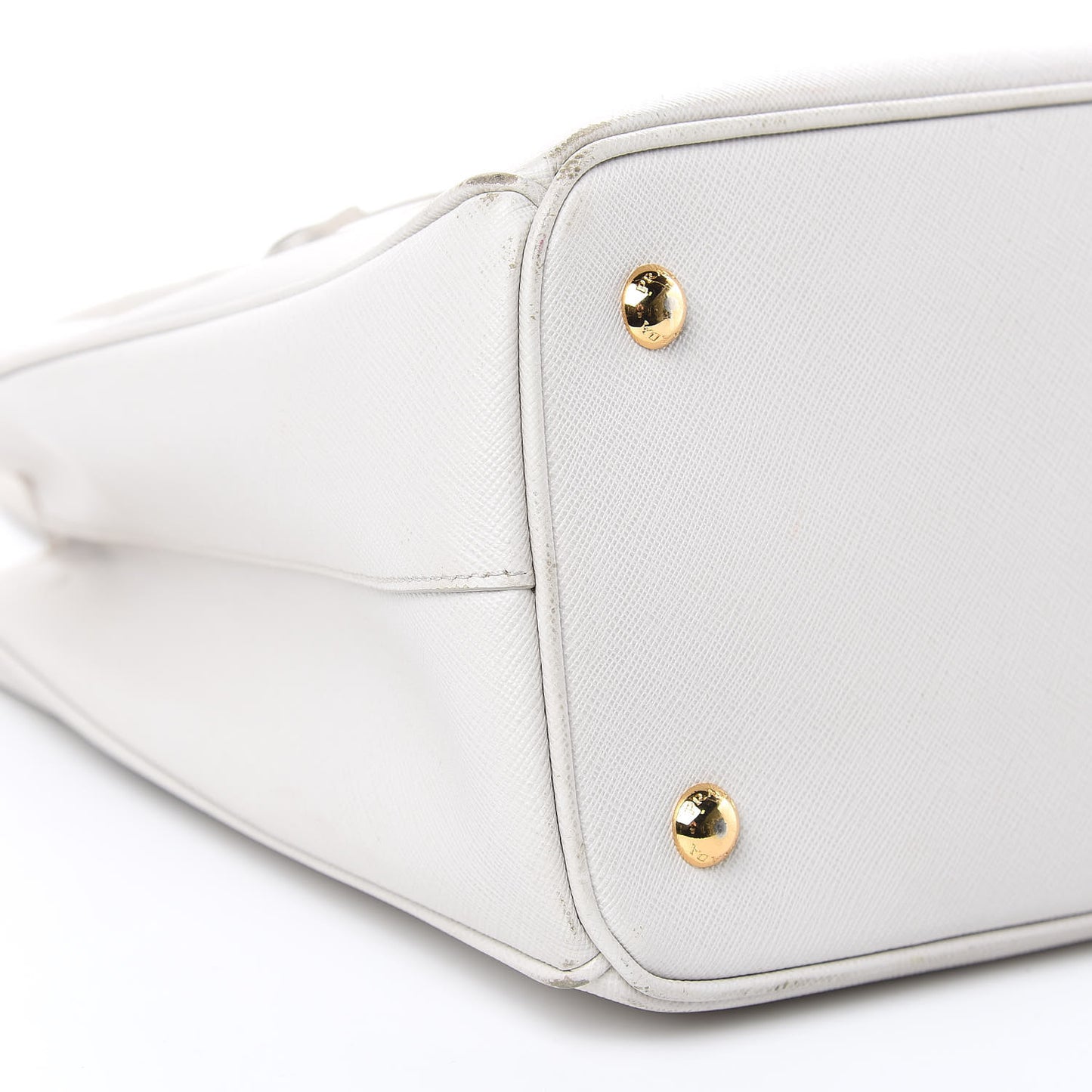 Saffiano Lux Medium Tote Talco