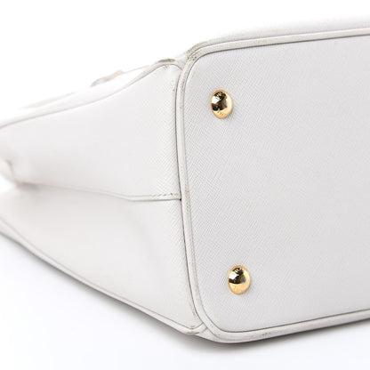 Prada Saffiano Lux Medium Tote Talco 9 of 20