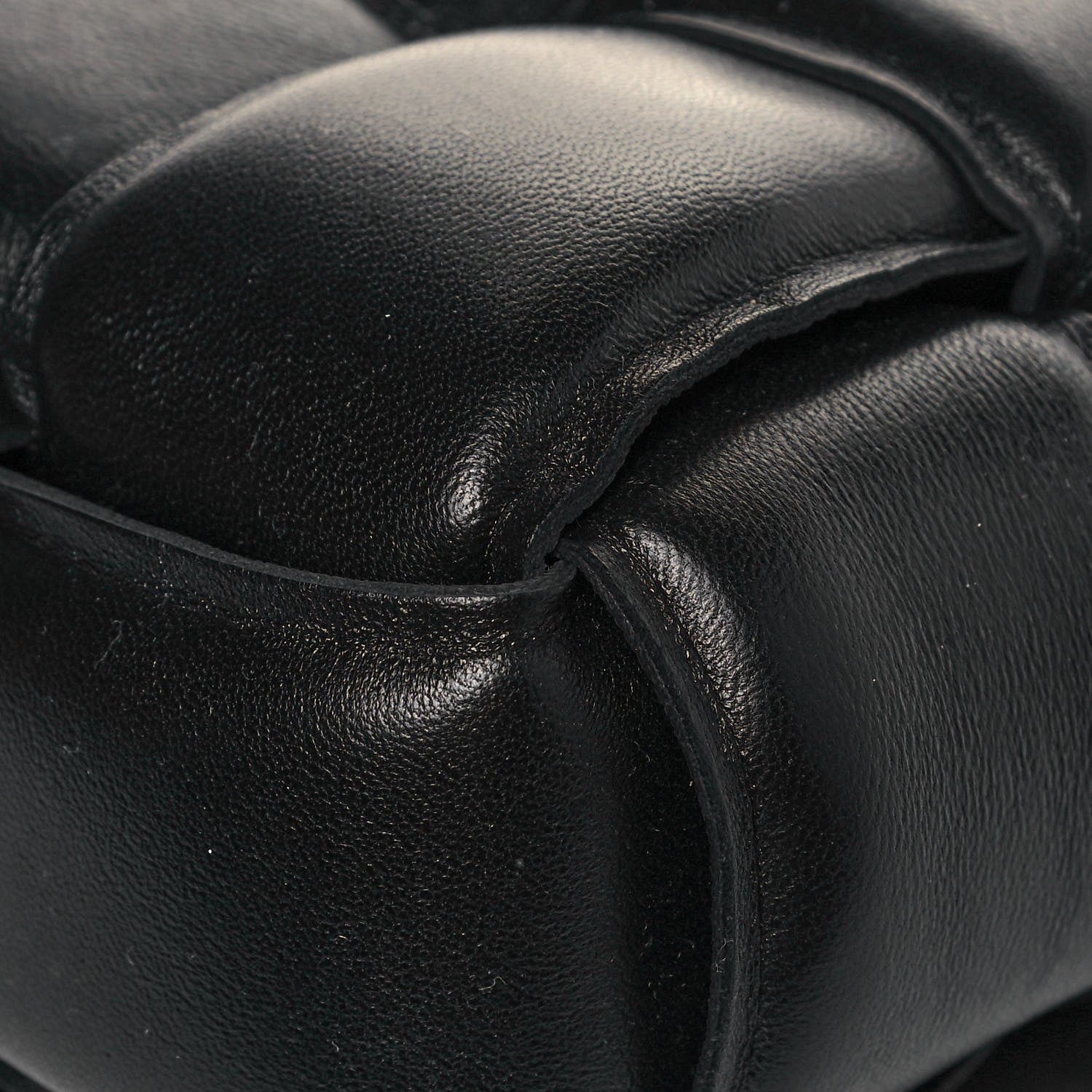 Bottega Veneta Nappa Maxi Intreccio Padded Cassette Crossbody Bag Black 11 of 11