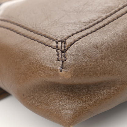 Fendi Vitello Acqua Maxi Baguette Bag Saddler 11 of 16