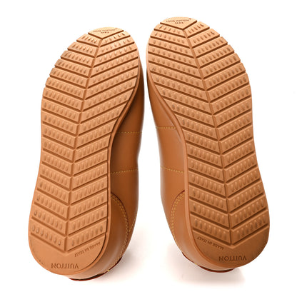 Louis Vuitton Lambskin Vachetta Mens LV Buttersoft Sneakers 9.5 Beige 6 of 9