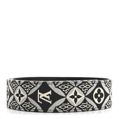 Louis Vuitton Jacquard Since 1854 Bandouliere Shoulder Strap Grey 2 of 5