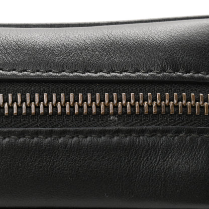 Gucci Calfskin Matelasse Mini GG Marmont Chain Shoulder Bag Black 11 of 11