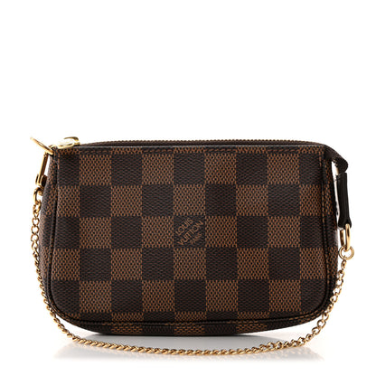 Louis Vuitton Damier Ebene Mini Pochette Accessories 1 of 7