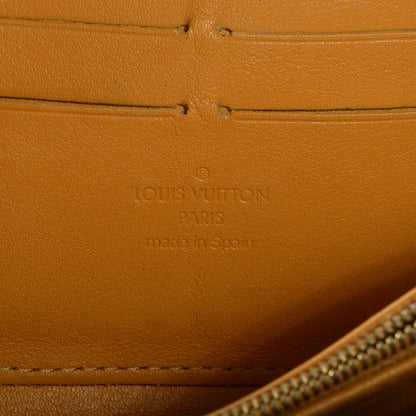 Louis Vuitton Denim Zippy Wallet Blue 6 of 7