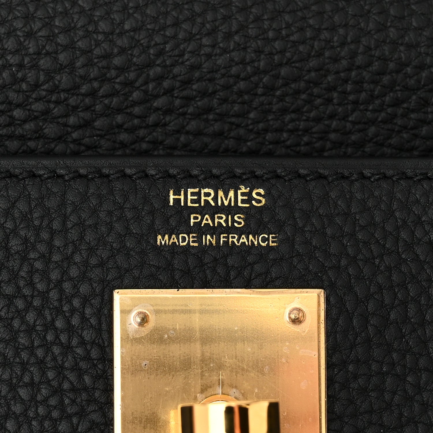 Hermes Togo Kelly Retourne 28 Black 9 of 12