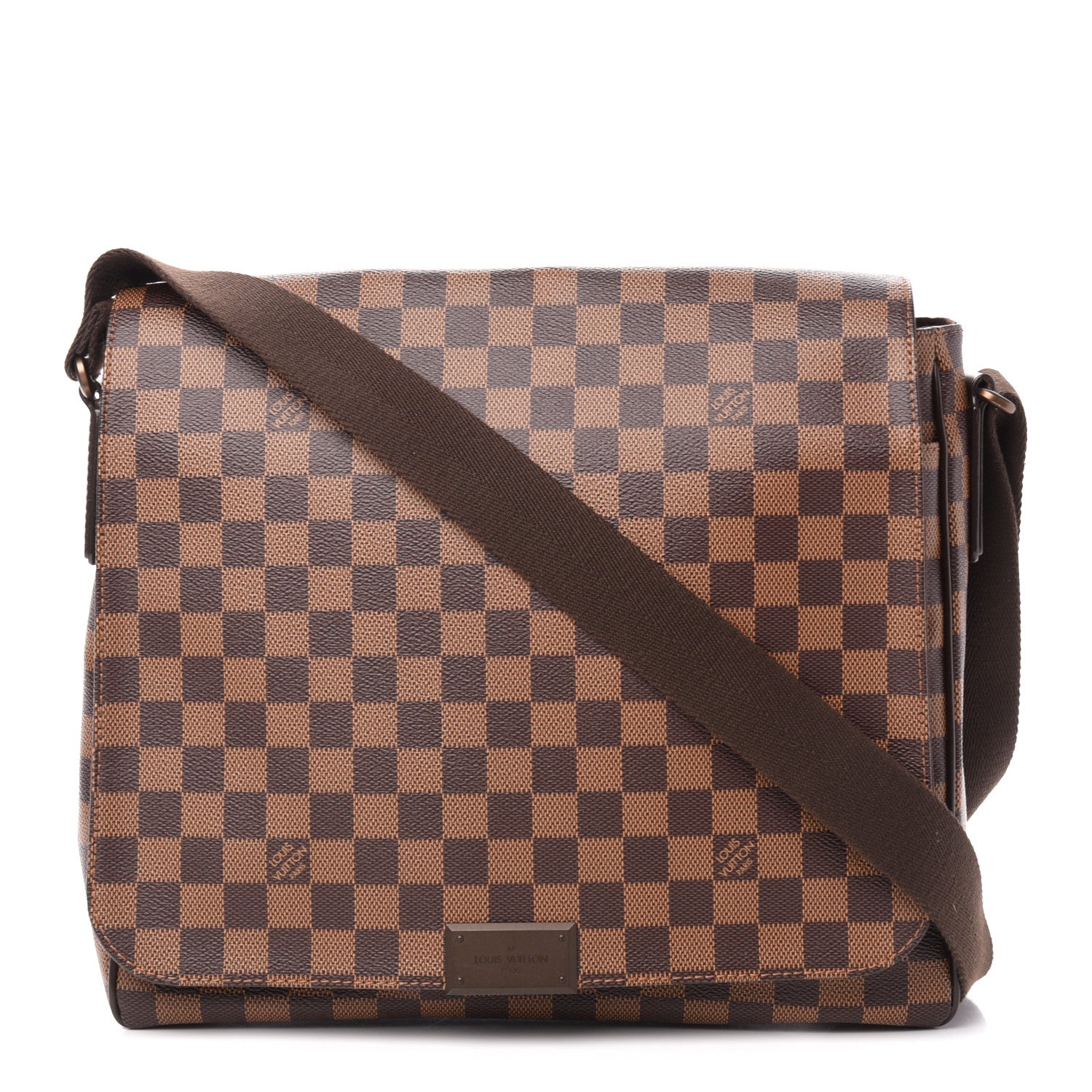Louis Vuitton Damier Ebene District MM 1 of 9