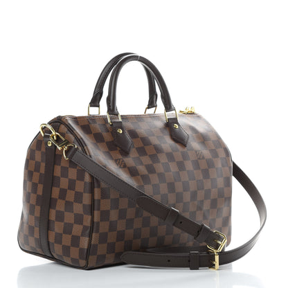 Louis Vuitton Damier Ebene Speedy Bandouliere 30 3 of 10