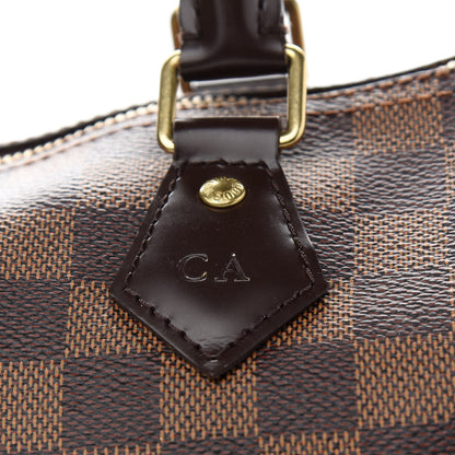 Louis Vuitton Damier Ebene Speedy Bandouliere 25 7 of 9