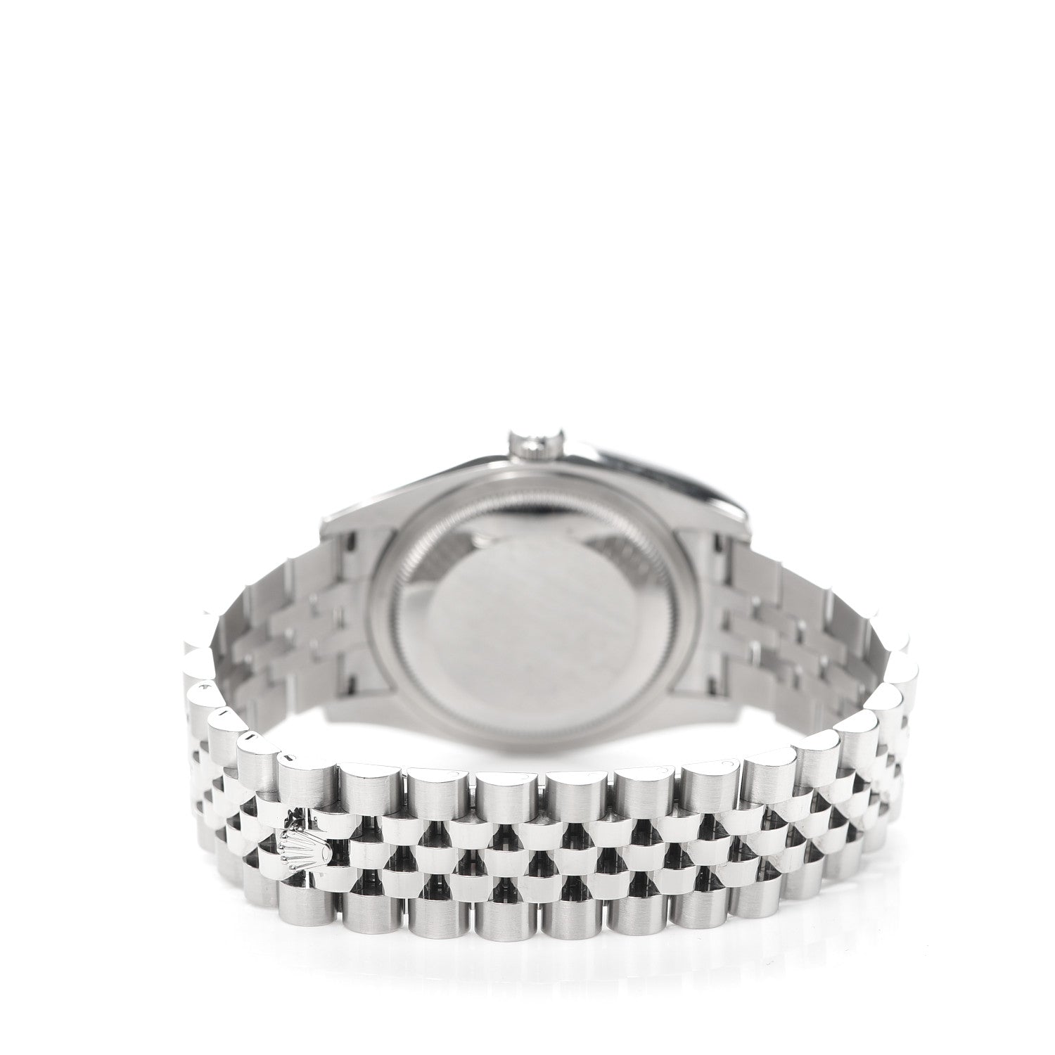 Rolex Stainless Steel 18K White Gold Diamond 36mm Oyster Perpetual Datejust Watch Silver 116234 3 of 6