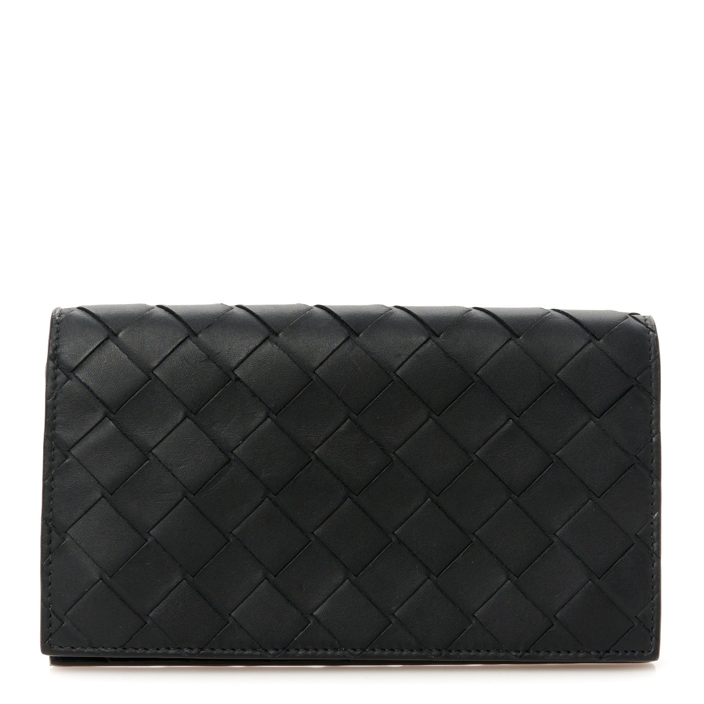 Nappa Intrecciato Sunglasses Case Black