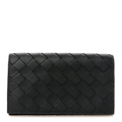 Bottega Veneta Nappa Intrecciato Sunglasses Case Black 1 of 8