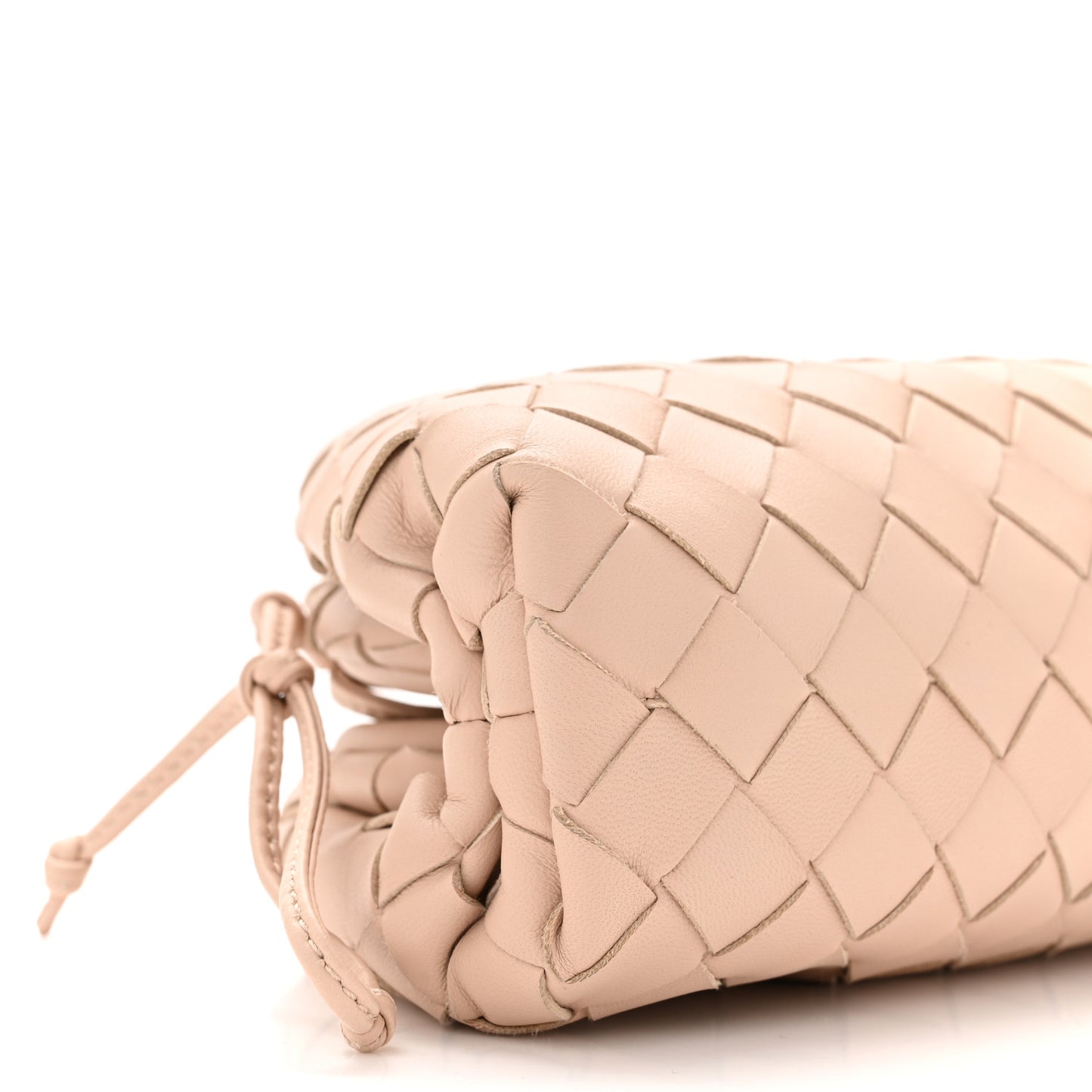 Nappa Intrecciato The Mini Pouch Almond